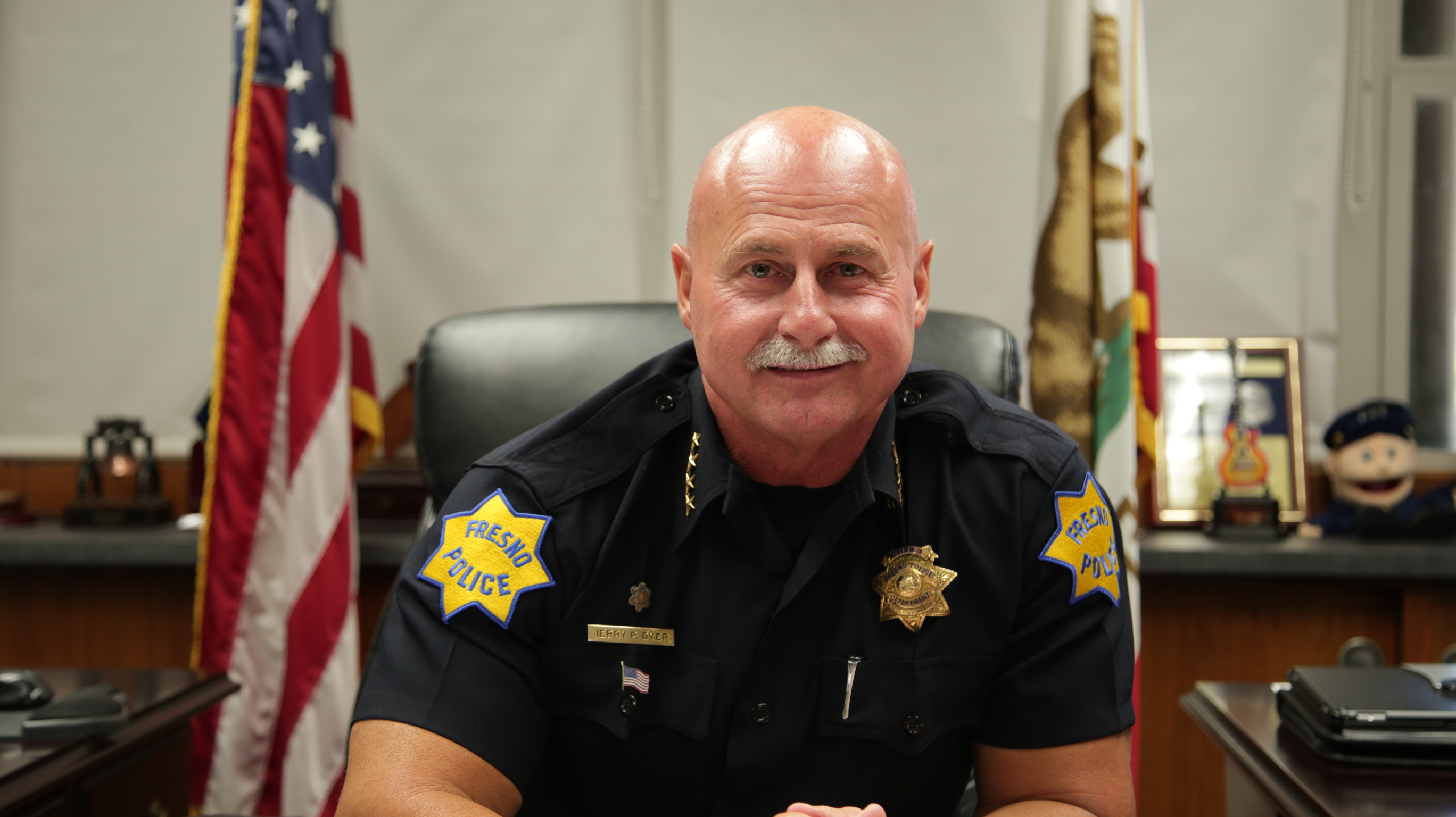 Photo of Fresno Police Chief Jerry Dyer